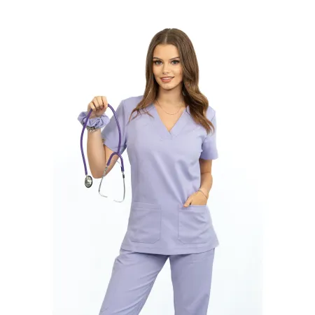 Bluzka medyczna SCRUBS MEDI TEDDY  - COSTA  SOFT IRIS
